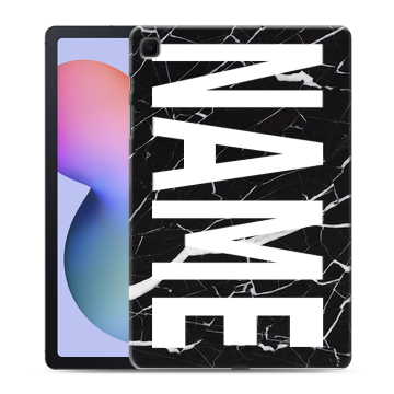 Силиконовый чехол на Samsung Galaxy Tab S6 Lite с принтом NAME