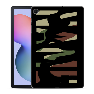 Силиконовый чехол на Samsung Galaxy Tab S6 Lite с принтом NAME