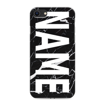 Силиконовый чехол на Iphone SE (2020) с принтом NAME