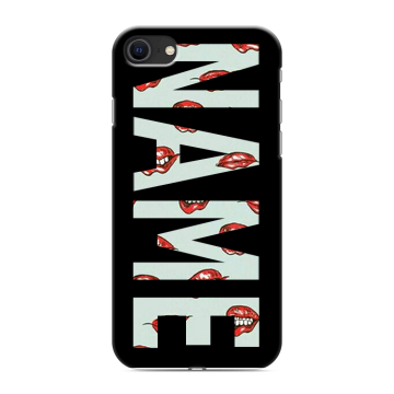 Силиконовый чехол на Iphone SE (2020) с принтом NAME