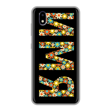Силиконовый чехол на ZTE Blade A3 (2020) с принтом ИМЯ