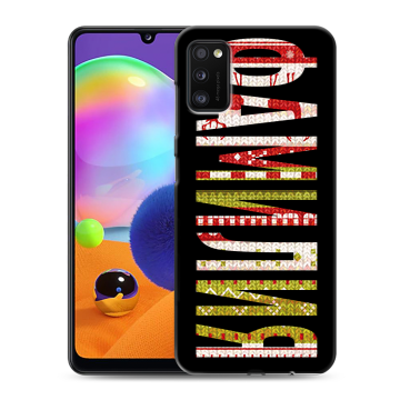 Силиконовый чехол на Samsung Galaxy A41 с принтом ФАМИЛИЯ