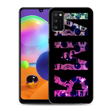 Силиконовый чехол на Samsung Galaxy A41 с принтом ИМЯ
