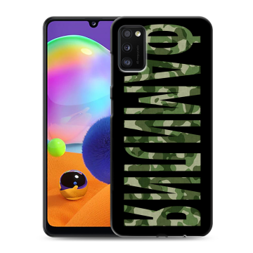 Силиконовый чехол на Samsung Galaxy A41 с принтом ФАМИЛИЯ
