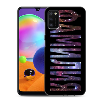 Силиконовый чехол на Samsung Galaxy A41 с принтом ФАМИЛИЯ