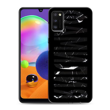 Силиконовый чехол на Samsung Galaxy A41 с принтом ФАМИЛИЯ