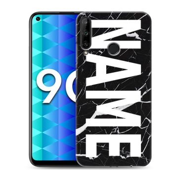 Силиконовый чехол на Huawei Honor 9C с принтом NAME
