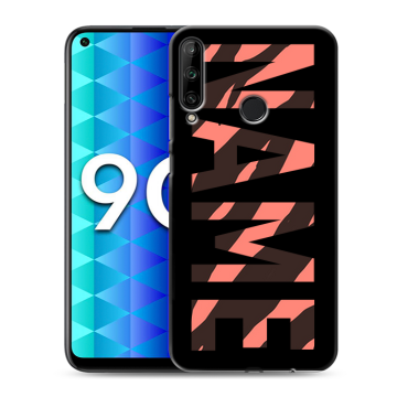 Силиконовый чехол на Huawei Honor 9C с принтом NAME
