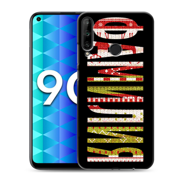 Силиконовый чехол на Huawei Honor 9C с принтом ФАМИЛИЯ