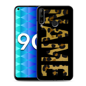 Силиконовый чехол на Huawei Honor 9C с принтом NAME
