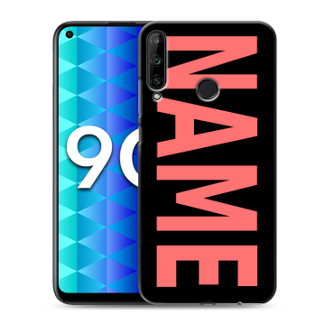 Силиконовый чехол на Huawei Honor 9C с принтом NAME