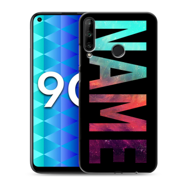 Силиконовый чехол на Huawei Honor 9C с принтом NAME