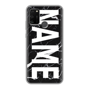 Силиконовый чехол на Huawei Honor 9A с принтом NAME