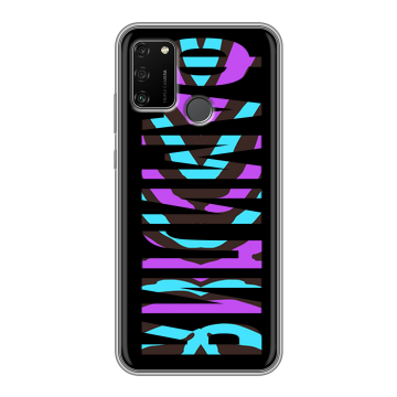 Силиконовый чехол на Huawei Honor 9A с принтом ФАМИЛИЯ