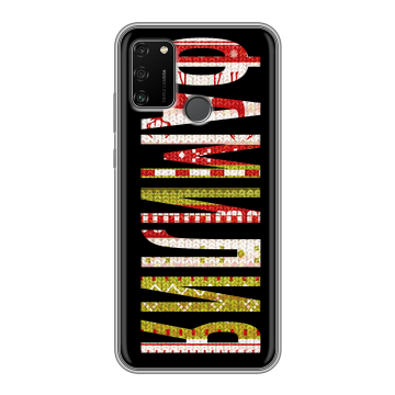 Силиконовый чехол на Huawei Honor 9A с принтом ФАМИЛИЯ