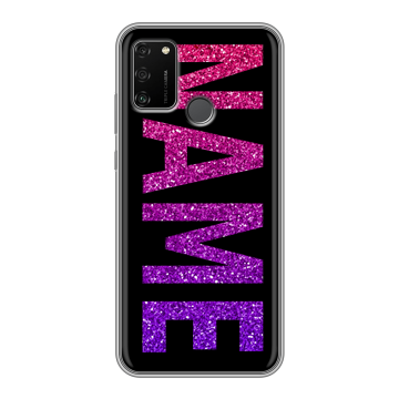 Силиконовый чехол на Huawei Honor 9A с принтом NAME