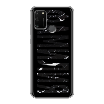 Силиконовый чехол на Huawei Honor 9A с принтом ФАМИЛИЯ