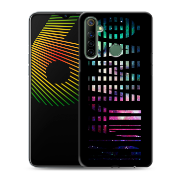 Силиконовый чехол на Realme 6i с принтом ФАМИЛИЯ
