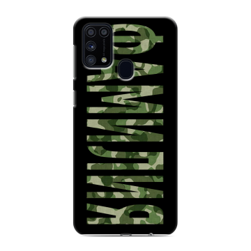 Силиконовый чехол на Samsung Galaxy M31 с принтом ФАМИЛИЯ