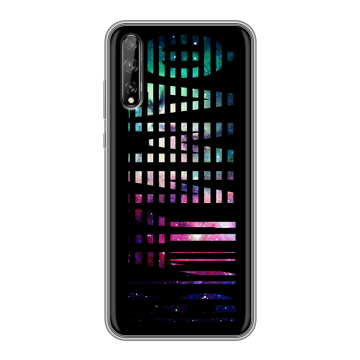Силиконовый чехол на Huawei Y8p с принтом ФАМИЛИЯ