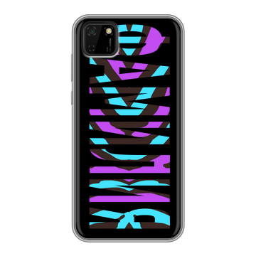 Силиконовый чехол на Huawei Y5p с принтом ФАМИЛИЯ
