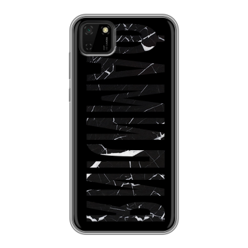 Силиконовый чехол на Huawei Y5p с принтом ФАМИЛИЯ