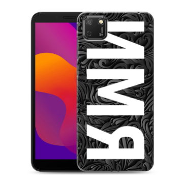 Силиконовый чехол на Huawei Honor 9S с принтом ИМЯ