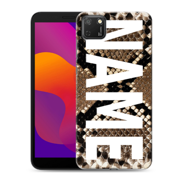 Силиконовый чехол на Huawei Honor 9S с принтом NAME