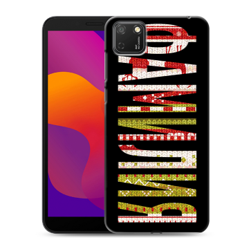 Силиконовый чехол на Huawei Honor 9S с принтом ФАМИЛИЯ