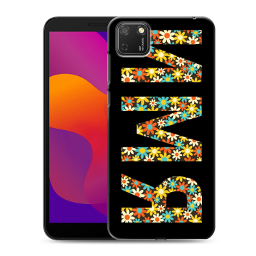 Силиконовый чехол на Huawei Honor 9S с принтом ИМЯ