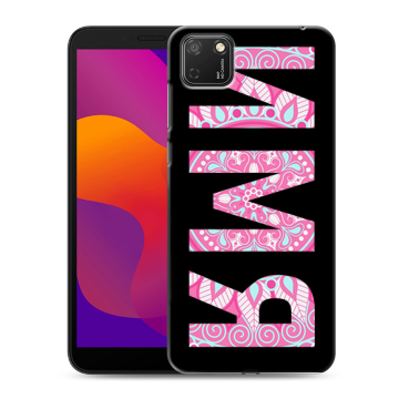 Силиконовый чехол на Huawei Honor 9S с принтом ИМЯ