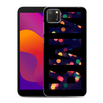Силиконовый чехол на Huawei Honor 9S с принтом ИМЯ