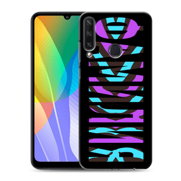 Силиконовый чехол на Huawei Y6p с принтом ФАМИЛИЯ