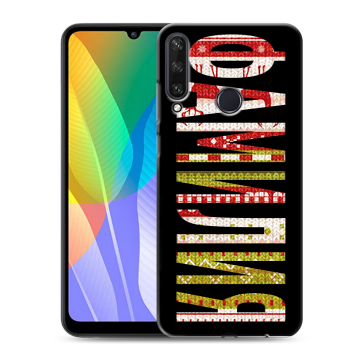 Силиконовый чехол на Huawei Y6p с принтом ФАМИЛИЯ