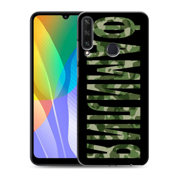 Силиконовый чехол на Huawei Y6p с принтом ФАМИЛИЯ