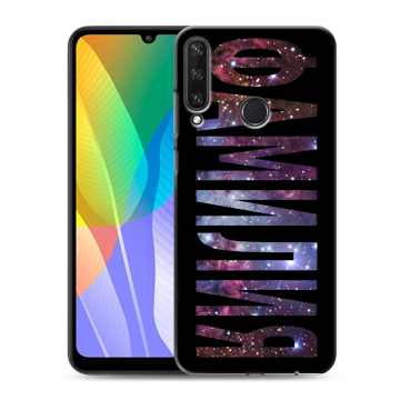Силиконовый чехол на Huawei Y6p с принтом ФАМИЛИЯ