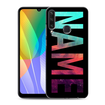 Силиконовый чехол на Huawei Y6p с принтом NAME