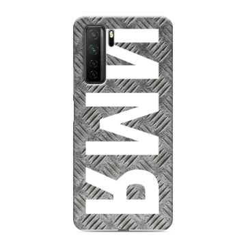 Силиконовый чехол на Huawei Honor 30S с принтом ИМЯ