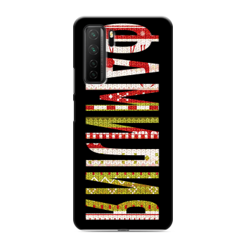 Силиконовый чехол на Huawei Honor 30S с принтом ФАМИЛИЯ