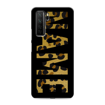 Силиконовый чехол на Huawei Honor 30S с принтом NAME