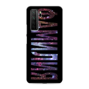 Силиконовый чехол на Huawei Honor 30S с принтом ФАМИЛИЯ