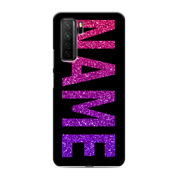Силиконовый чехол на Huawei Honor 30S с принтом NAME
