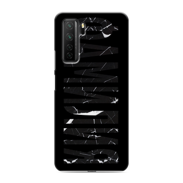 Силиконовый чехол на Huawei Honor 30S с принтом ФАМИЛИЯ