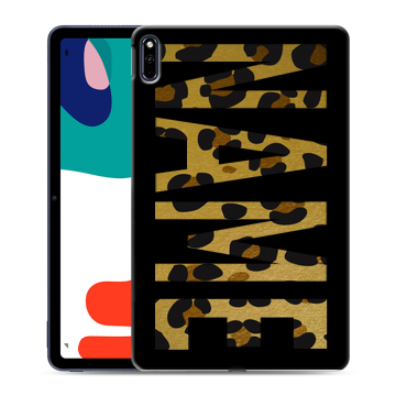 Силиконовый чехол на Huawei MatePad с принтом NAME