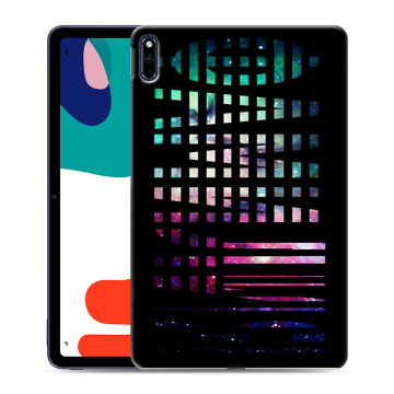 Силиконовый чехол на Huawei MatePad с принтом ФАМИЛИЯ