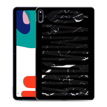 Силиконовый чехол на Huawei MatePad с принтом ФАМИЛИЯ