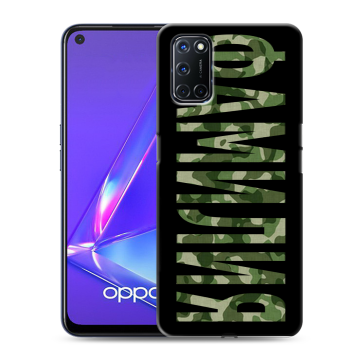 Силиконовый чехол на OPPO A52 с принтом ФАМИЛИЯ