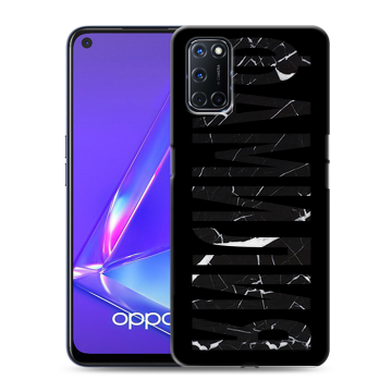 Силиконовый чехол на OPPO A52 с принтом ФАМИЛИЯ