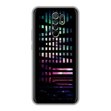 Силиконовый чехол на Xiaomi RedMi 9 с принтом ФАМИЛИЯ