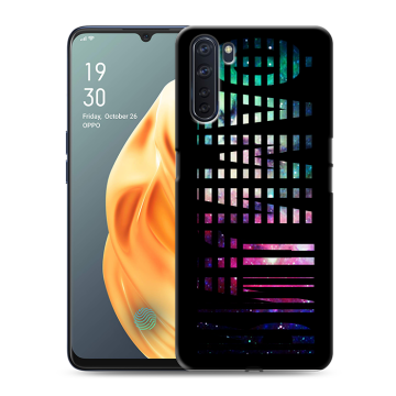 Силиконовый чехол на OPPO A91 с принтом ФАМИЛИЯ